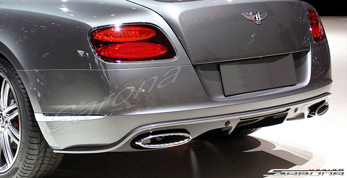 Custom Bentley GT  Coupe Rear Lip/Diffuser (2011 - 2015) - Call for price (Part #BT-003-RA)